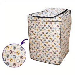 Capa Maquina de Lavar 12kg 13kg 15kg 16kg Estampada Riber Capas Cachorrinhos - 1