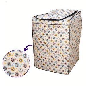 Capa Maquina de Lavar 12kg 13kg 15kg 16kg Estampada Riber Capas Cachorrinhos
