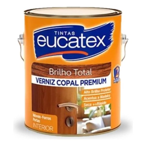 Verniz Copal Incolor 3 6 Litros - Eucatex