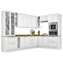 Ver imagem 1 de Cozinha Modulada Americana 14 Branco - Henn