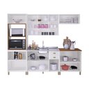 Ver imagem 5 de Cozinha Americana Modulada Torre Quente Compacta 5 Peças Paris