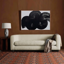 Ver imagem 2 de Sofá Luxo 3 Lugares Recepção Sala Veneza 180cm Bouclé Bege - Incasa Decor