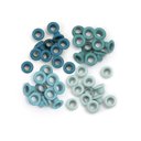 Ver imagem 1 de Ilhós Escala de Azul Claro Wer Crop-a-dile com 60 Peças