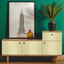 Ver imagem 3 de Adesivo para Envelopamento Alltak Brilho Premium Bege Arte Destaque 1 X 1,22 Metro