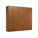 Ver imagem 1 de Guarda Roupa Casal 6 Portas Lisboa Nogueira Touch