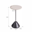 Ver imagem 2 de Mesa Lateral Fit - Adorno Peao Preto 100% MDF
