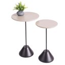 Ver imagem 1 de Mesa Lateral Fit - Adorno Peao Preto 100% MDF
