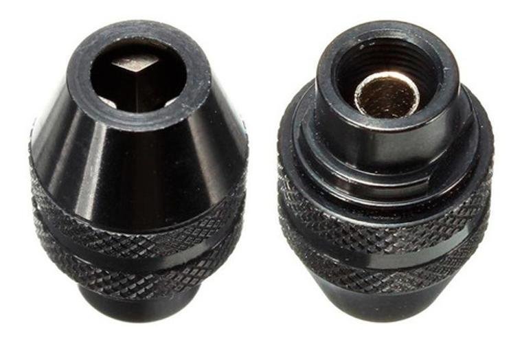 2 Mini Mandril Aperto Rápido Micro Retífica Tipo Dremel 7mm - 4