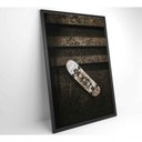 Ver imagem 7 de Quadro Skate Street 90x60 Cm Vidro Impresso