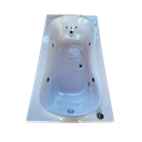 Ver imagem 1 de Banheira Acqua Stylo COMPLETA com hidro em Acrílico  (0,90x1,70x0,36) - 220V