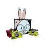 Caixa Coelho da Páscoa Orelhudo com Bombons - 3