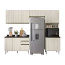Ver imagem 2 de Cozinha Completa Paneleiro Microondas 4 Peças 100% MDF Angelita