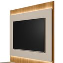 Ver imagem 4 de Rack com Painel Ripado até 70 Polegadas com LED 180cm Pés Madeira Maciça Orlando São Paulo