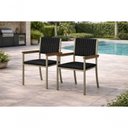 Ver imagem 2 de Conjunto Gourmet Náutica 8 Cadeiras Elegance Solare-preto