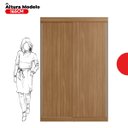 Ver imagem 5 de Guarda-roupa Solteiro 2 Portas de Correr 2 Gavetas Peônia Yescasa