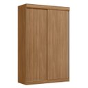 Ver imagem 2 de Guarda-Roupa Solteiro 2 Portas de Correr e 2 Gavetas Peônia Yescasa Amêndola Touch Marrom