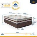 Ver imagem 4 de Cama Box com Colchão de Molas Ensacadas D'Angelis Classic Queen 158cm