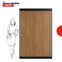 Ver imagem 6 de Guarda-roupa Solteiro 2 Portas de Correr 2 Gavetas Peônia Yescasa