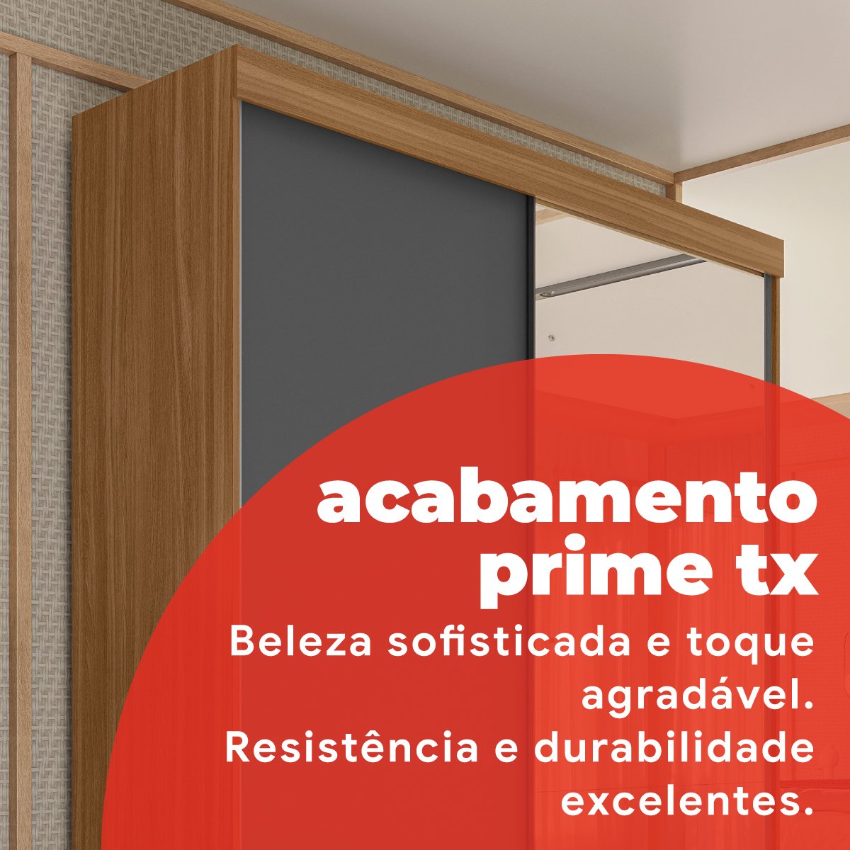 Guarda-roupa Solteiro 2 Portas de Correr 2 Gavetas e Espelho Peônia Yescasa - 10