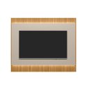 Ver imagem 4 de Painel Ripado Suspenso para TV até 70 Polegadas com LED MDF 180CMX148CM Off White São Paulo Branco