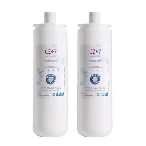 Kit 2 Unidades Refil Filtro Cz+7 Original Ibbl