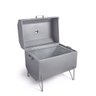 Churrasqueira Baú de Chapa Galvanizada Prata Olibox - 1