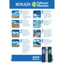 Ver imagem 3 de Tela Multiuso Revestida Pvc Tellacor 1,2x25m Morlan - Azul