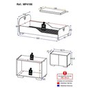 Ver imagem 2 de Cama Solteiro 100% Mdf com Colchão e Mesa de Cabeceira 2 Portas Multimóveis Mp4186 Branca