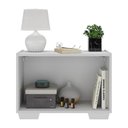 Ver imagem 3 de Cama Solteiro 100% Mdf com Colchão e Mesa de Cabeceira 2 Portas Multimóveis Mp4186 Branca