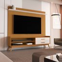 Ver imagem 1 de Home Odisseu Moderno e Funcional para Tv até 65 Polegadas - 3 Cores:cedro/off White