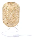 Ver imagem 1 de Abajur Luminária de Mesa Tecelagem Rattan Natural 40x24