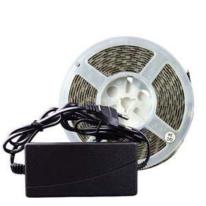 Fita Led 5050 Rgb Colorida 60leds/m Ip65 + Controladora e Controle Remoto Wifi + Fonte de Alimentaçã
