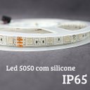 Ver imagem 5 de Fita Led 5050 Rgb Colorida 60leds/m Ip65 + Controladora e Controle Remoto Wifi + Fonte de Alimentaçã