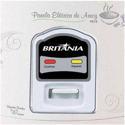 Panela Elétrica De Arroz Pa10 Britânia Branco 220v - 4