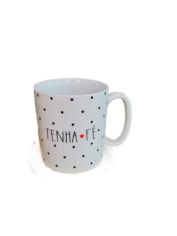 Caneca Tenha Fé Infantil Refeições Dia das Crianças 300mL - 1