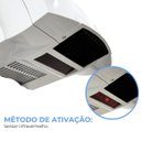 Ver imagem 5 de Secador de Mãos Automático 12 M/s Elétrico 1500w Sensor para Banheiro Importway Iwsma-12