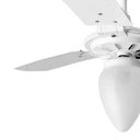 Ver imagem 3 de Ventilador de Teto Rico 150w e 180w Branco Pás Brancas Ventex