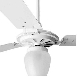 Ventilador de Teto Rico 150w e 180w Branco Pás Brancas Ventex - 2