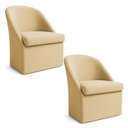 Ver imagem 1 de Kit 2 Poltronas Decorativas Malli Boucle - Pallazio Cor:Caramelo