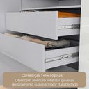Ver imagem 6 de Guarda-Roupa 8 Portas 4 Gavetas Paris Bege/Cinamomo/Off White