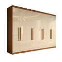Ver imagem 2 de Guarda-roupa 8 Portas 4 Gavetas Paris