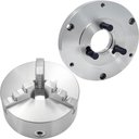 Ver imagem 1 de Placa P/ Torno Univ. 200mm + Flange Camlock P/ Torno Romi S20