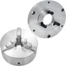 Placa P/ Torno Univ. 200mm + Flange Camlock P/ Torno Romi S20 - 1