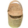 Cesta Piquenique Palha Carnaúba Natural Rústico Decoração - 2