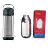 Kit Garrafa Termica Pressao 1,0L INOX Lumina + Ampola de Reposiçao Termolar - 1