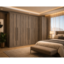 Ver imagem 2 de Guarda-Roupa Modulado Dallas 6 Portas 3 Gavetas com Cabideiros