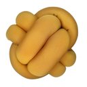 Ver imagem 1 de Almofada de nó Escandinavo Mostarda