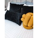 Ver imagem 3 de Almofada de nó Escandinavo Mostarda