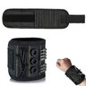 Pulseira Magnetica Ima Prego Broca Parafuso Pino Ferramenta Obra Reparo Construçao Bracelete Seguran - 1