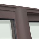 Ver imagem 4 de Porta de Correr em Alumínio com Persiana Manual 2 Folhas Vidro incolor 220x200 Elite Brimak